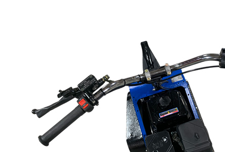 Эргономичный руль снегоката